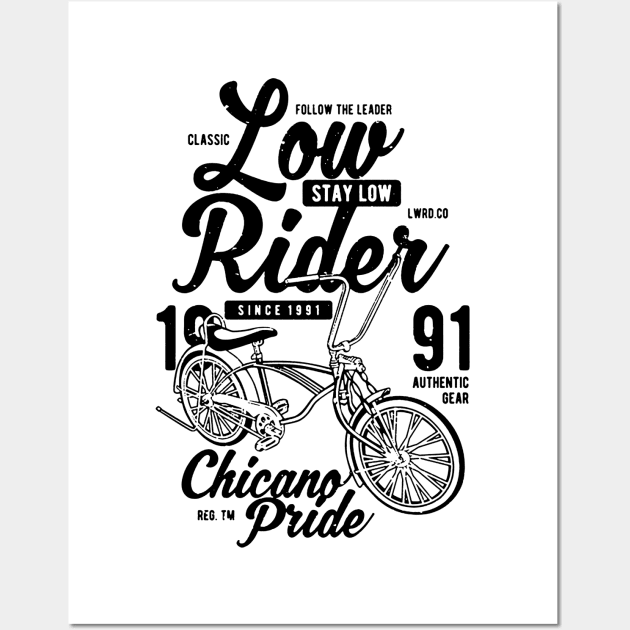 Low Rider Bicycle Wall Art by JakeRhodes